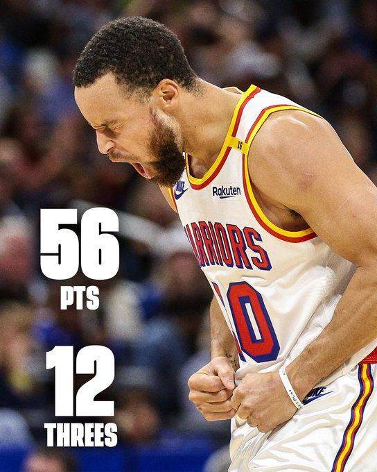 库里狂轰56分叫板勒布朗 全票MVP今夜限时返场